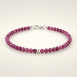 Rubin Armband - Perlen