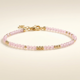 Rosenquarz Armband - dezent