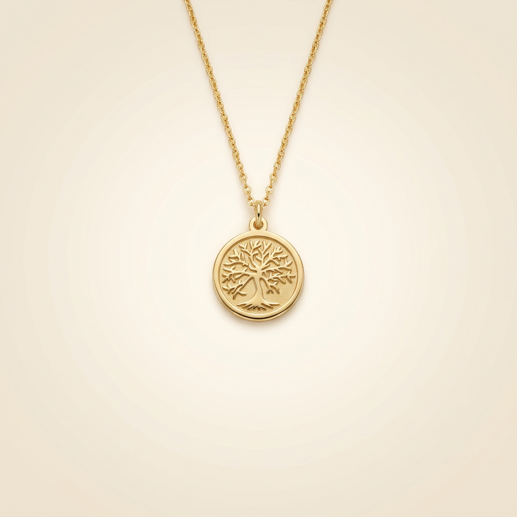 Lebensbaum Halskette - altmodisch