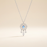 Mondstein Halskette - Traumfänger