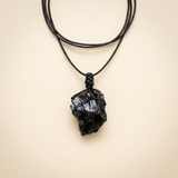 Obsidian Halskette - Naturanhänger