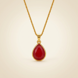 Rubin Halskette - Leidenschaft