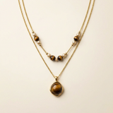 Tigerauge Halskette - Willenskraft