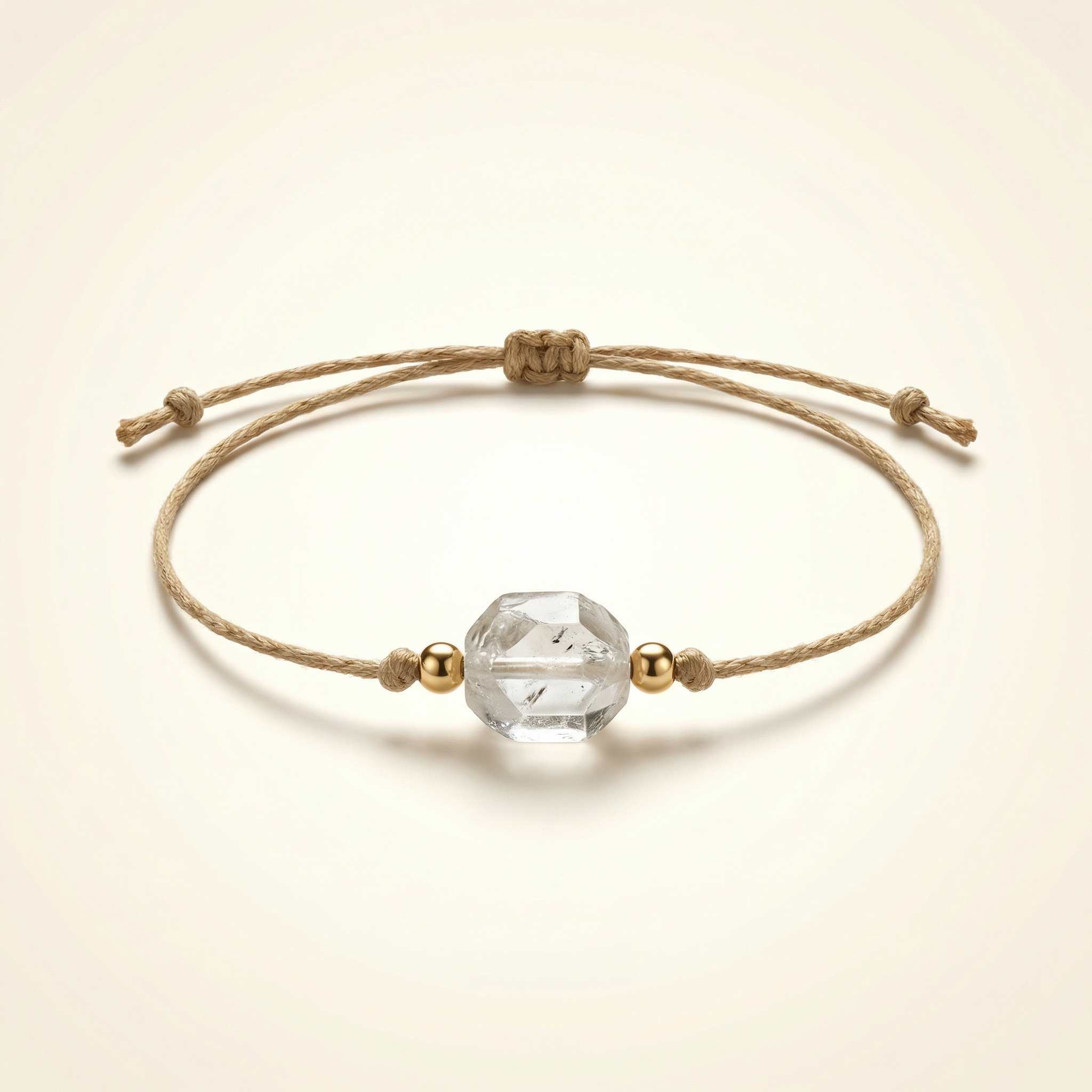 Bergkristall Armband - Unbearbeitet