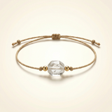 Bergkristall Armband - Unbearbeitet