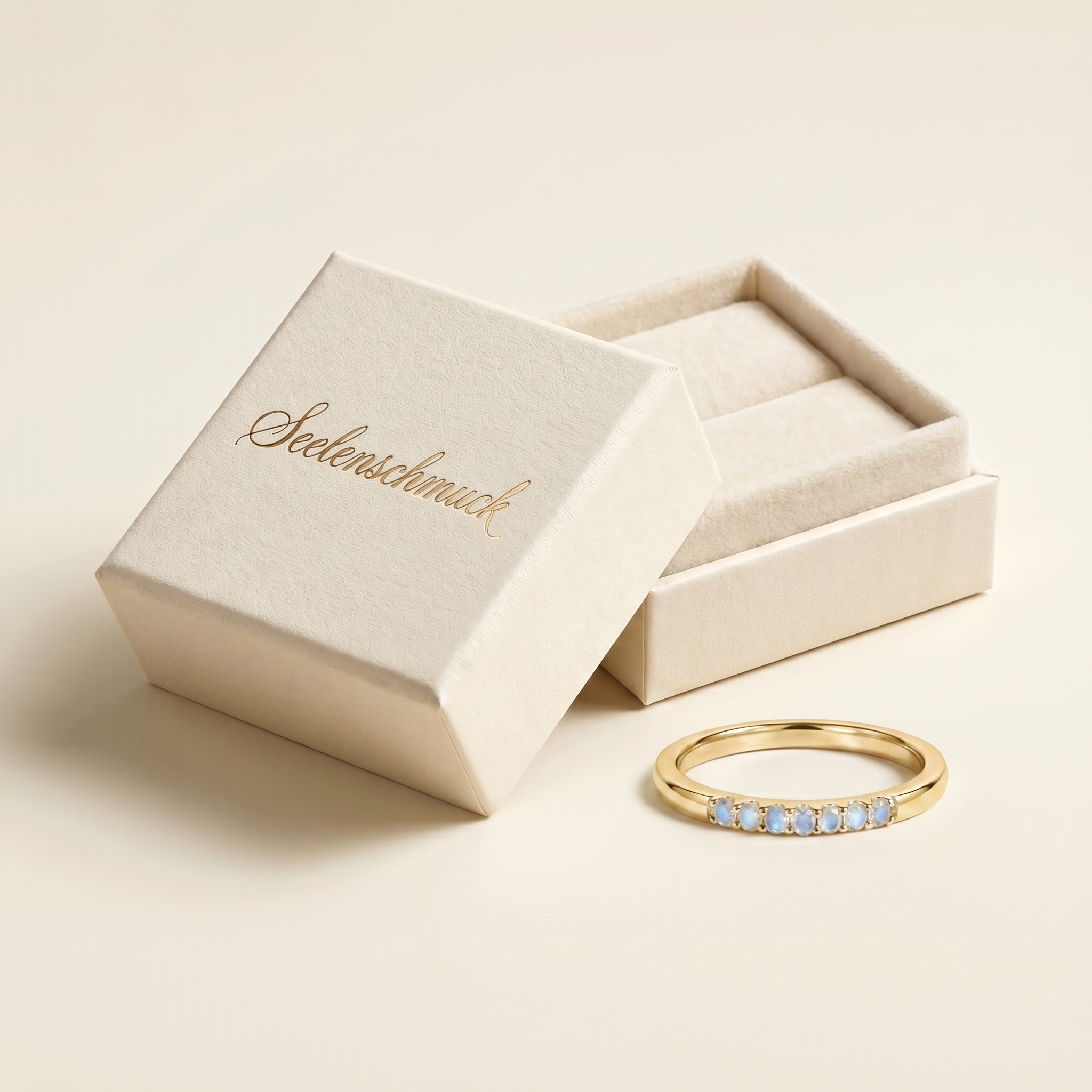 Mondstein Ring - Dezent