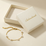 Mondstein Armband - Große Perlen
