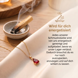 Rubin Halskette - 14K Goldkette