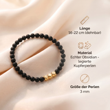 Obsidian Armband