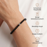 Obsidian Armband - Perlen