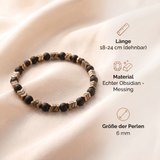 Obsidian Armband - Power