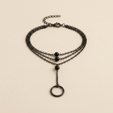 Obsidian Armband - Orientalische Schönheit