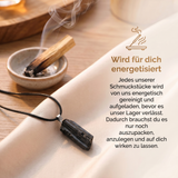 Turmalin Halskette - Naturstein Kautschukband