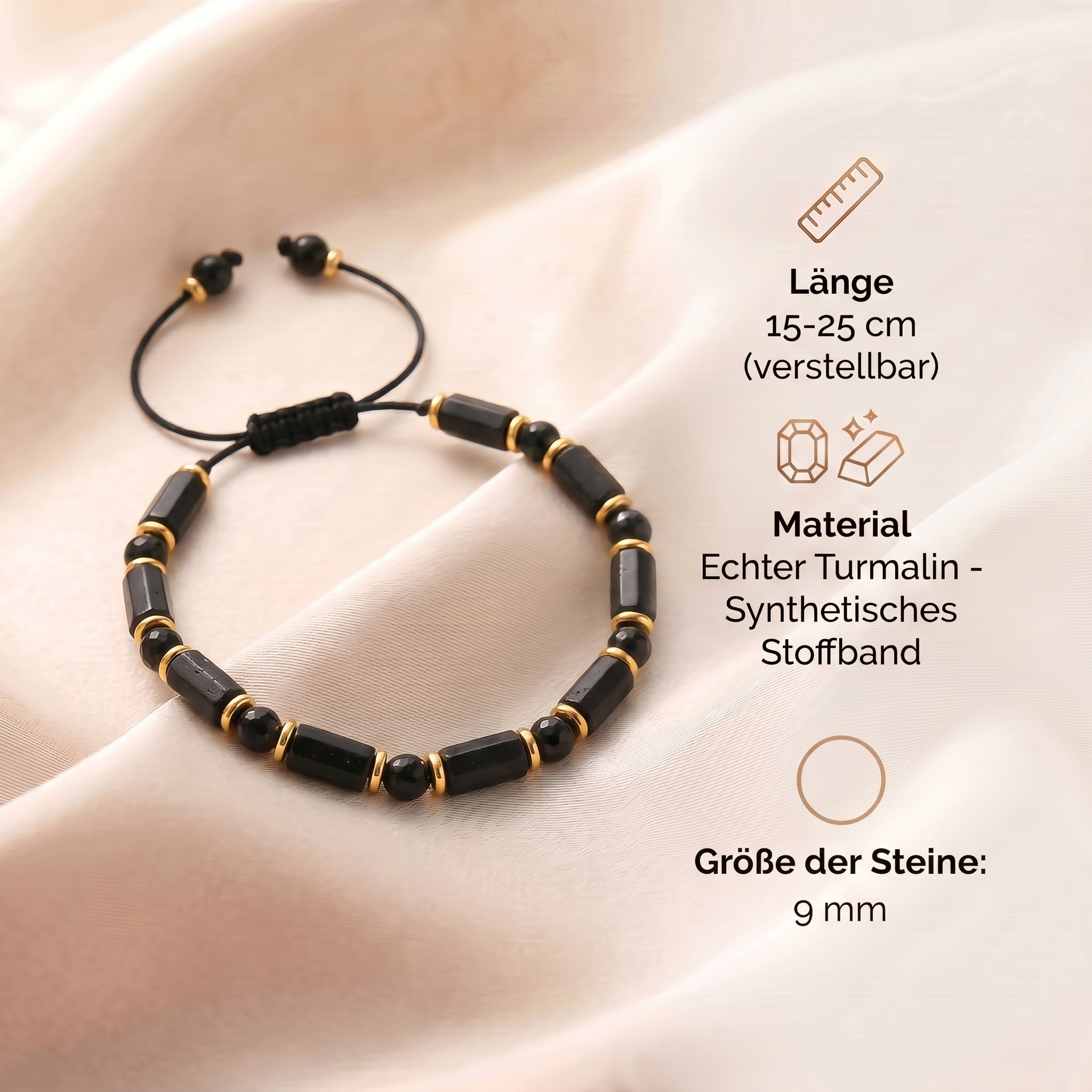 Turmalin Armband - Natursteine