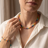 Jaspis Chakren Starterset - Armband & Halskette