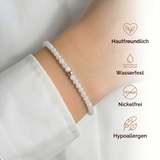 Mondstein Armband - Naturperlen