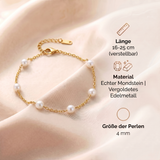 Mondstein Armband - Große Perlen