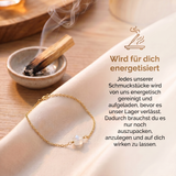 Mondstein Armband - Unbearbeitet
