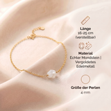 Mondstein Armband - Unbearbeitet