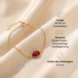Rubin Armband - Leidenschaft