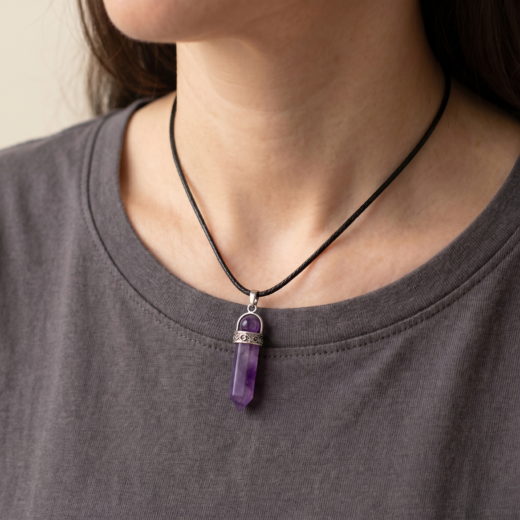 Amethyst Halskette