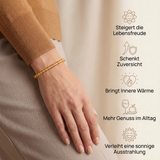 Citrin Armband - Lebensfreude