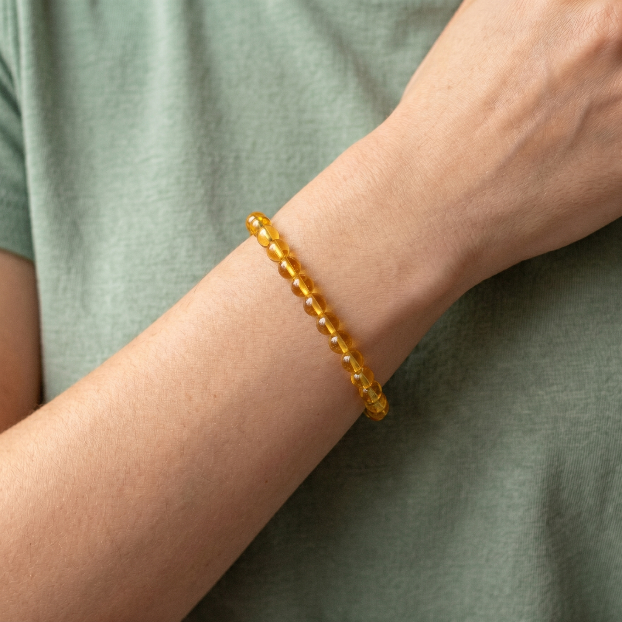 Citrin Armband - Lebensfreude