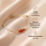Karneol Armband - Naturband