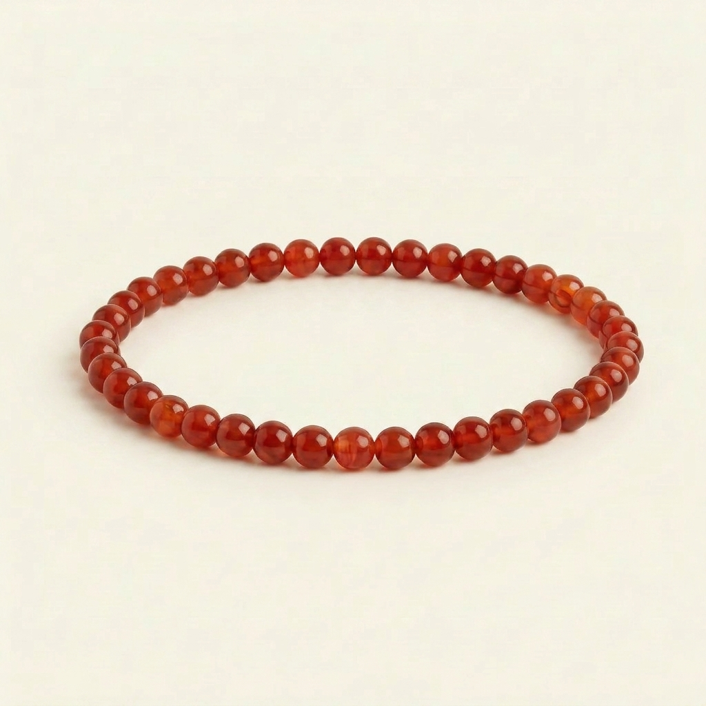 Karneol Armband Perlen