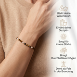 Tigerauge Armband - zarte Stärke
