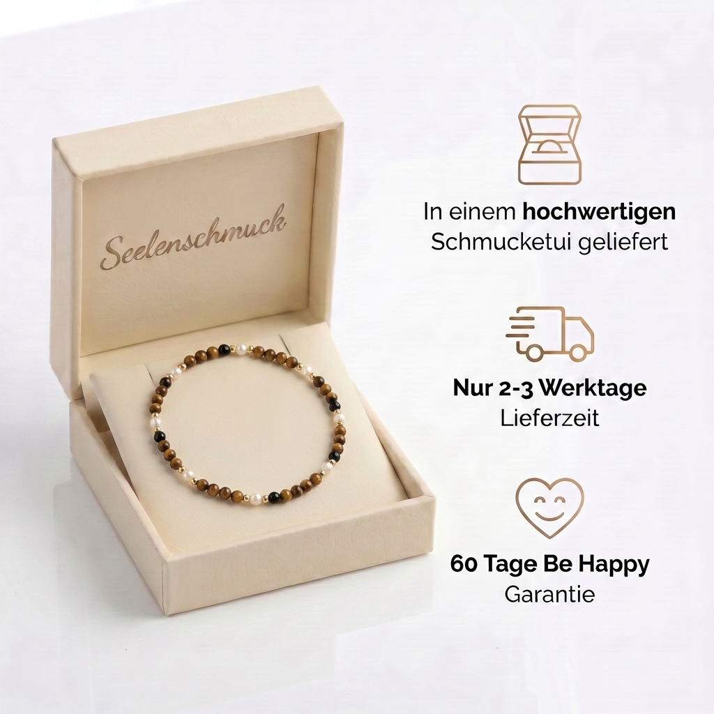 Tigerauge Armband - zarte Stärke