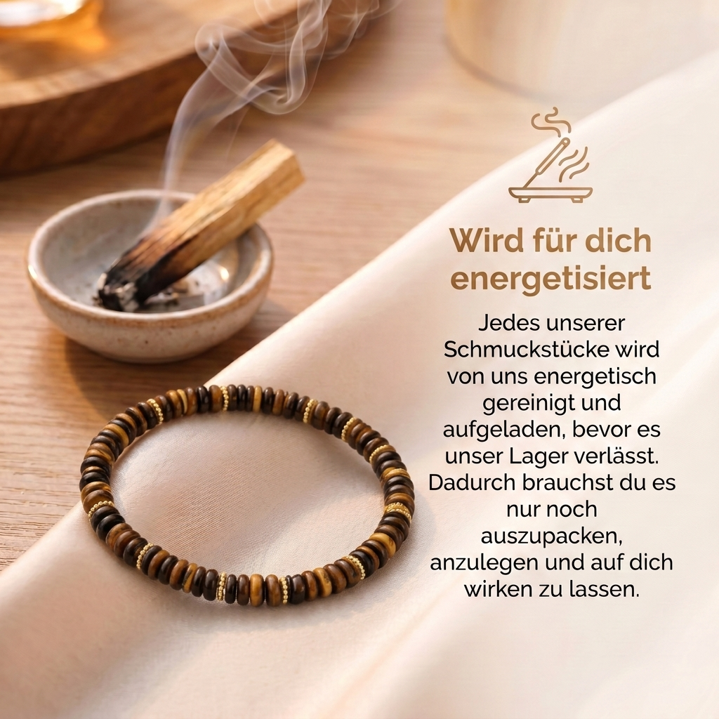 Tigerauge Armband - Kraftperlen