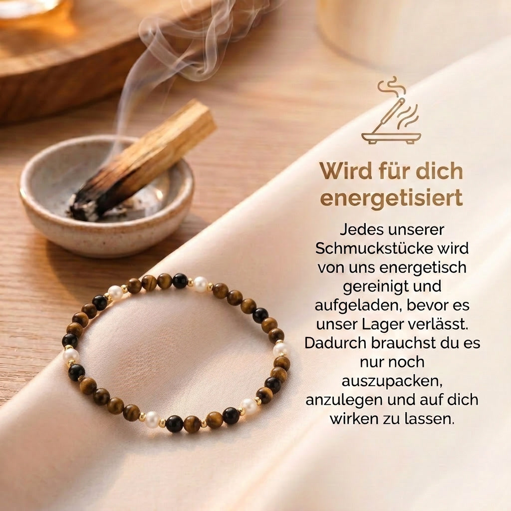 Tigerauge Armband - zarte Stärke