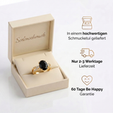 Obsidian Ring - Doppelring