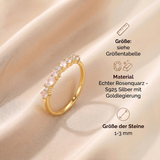 Rosenquarz Ring - Natursteine