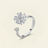 Zirkon Ring - Anti Stress Ring (beweglich)