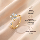 Zirkon Ring - Anti Stress Ring (beweglich)