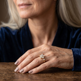 Zirkon Ring - Anti Stress Ring (beweglich)