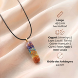 7 Chakra Orgonit Halskette