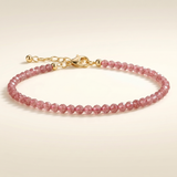 Rosenquarz Armband - Perlen