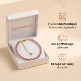 Rosenquarz Armband - Perlen