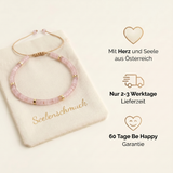 Rosenquarz Armband - Natur