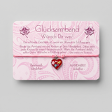 Glücksarmband Rosa