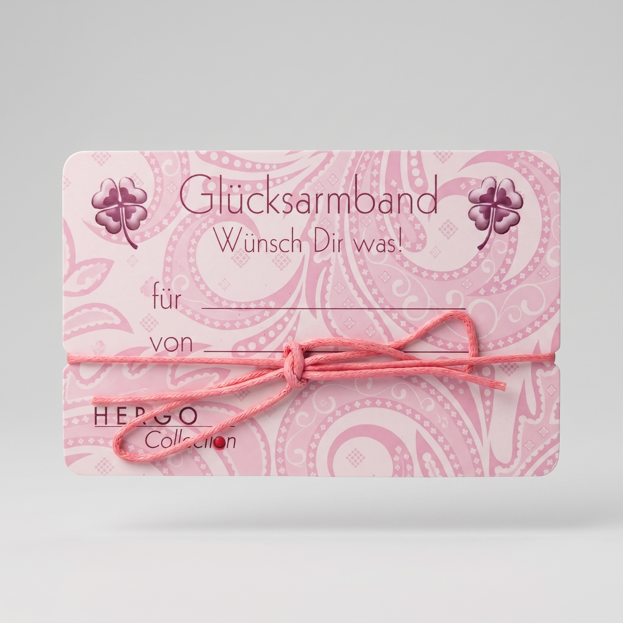 Glücksarmband Rosa