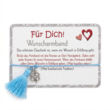 Wunscharmband Blau
