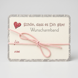 Wunscharmband Rosa