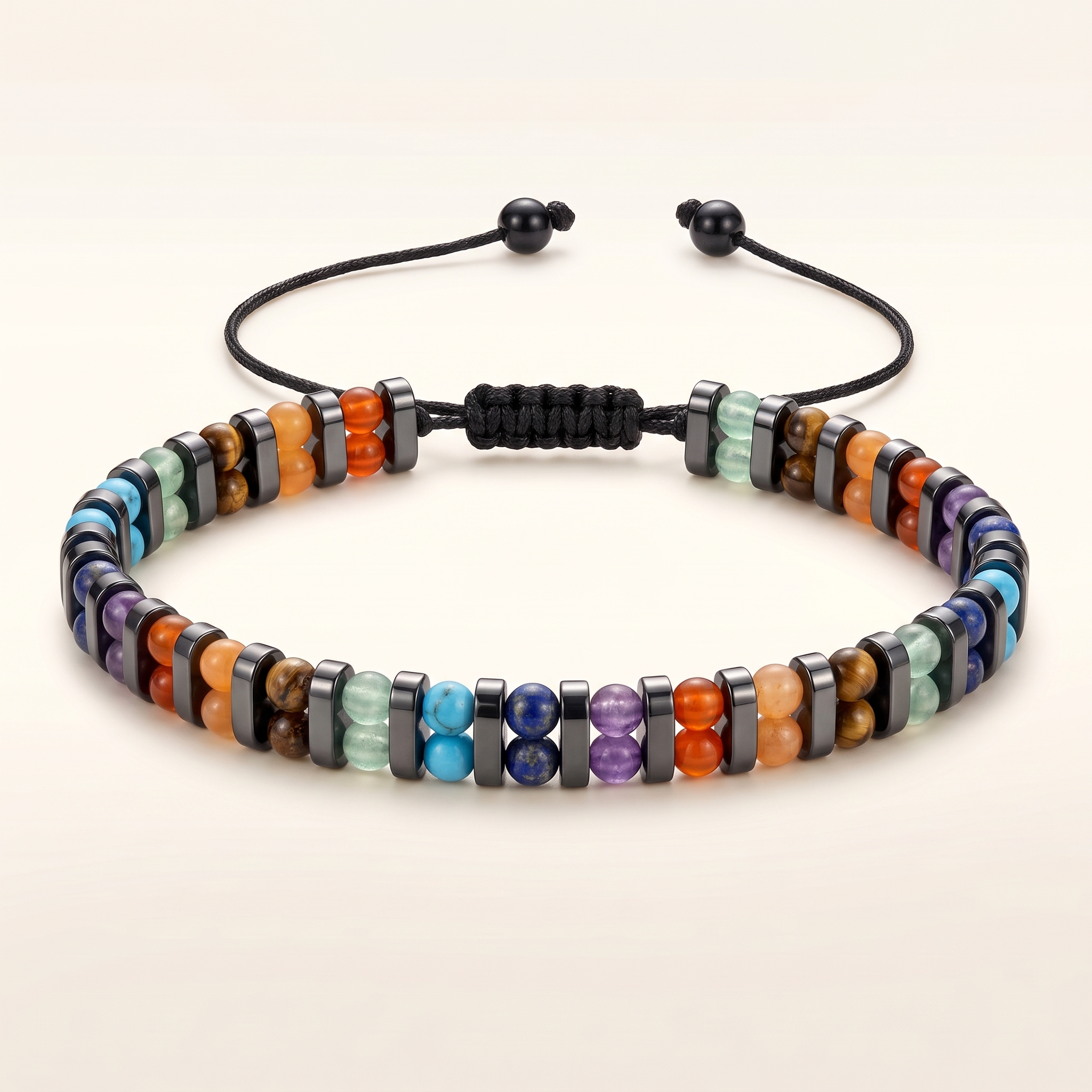 7 Chakren Balance Armband