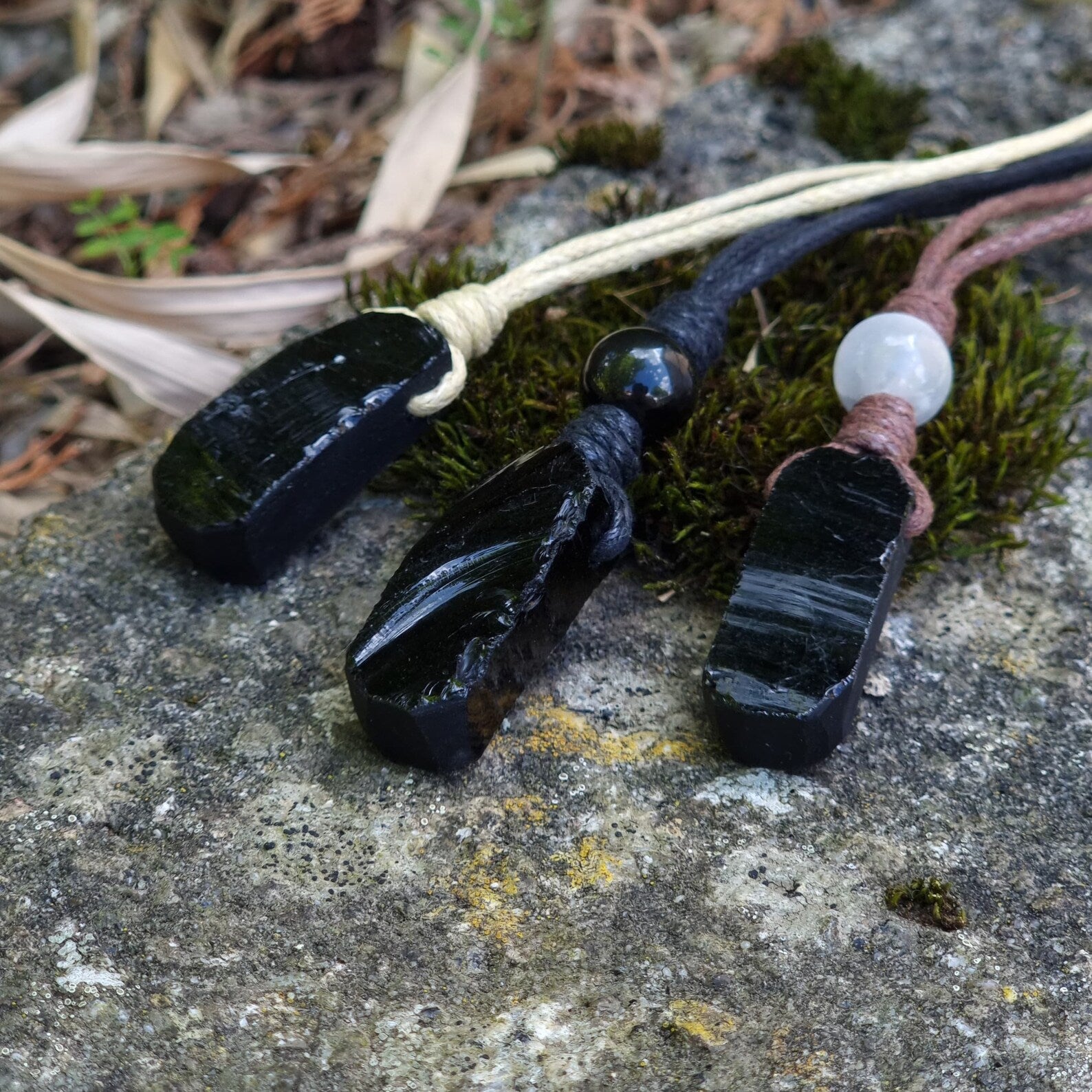 Obsidian Halskette - Naturkette
