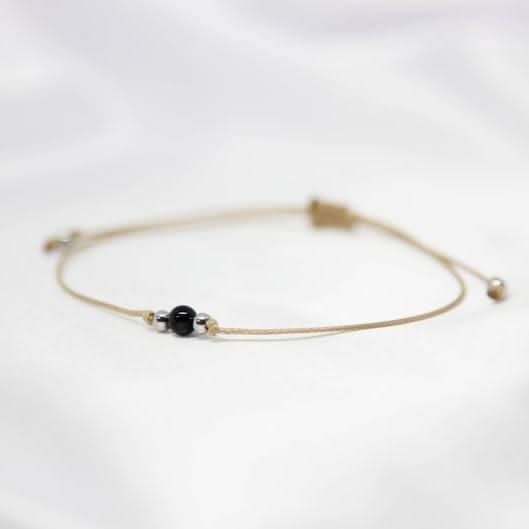 Obsidian Naturband Starterset - Halskette & Armband