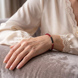 Rubin Armband - Schwarzes Feuer